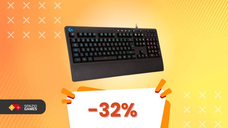 La tastiera gaming amata da quasi 30.000 utenti ora con il 32% di sconto