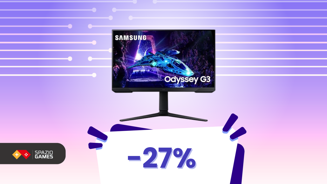 Immagine di Samsung Odyssey a prezzo record! Solo 87€ su Amazon