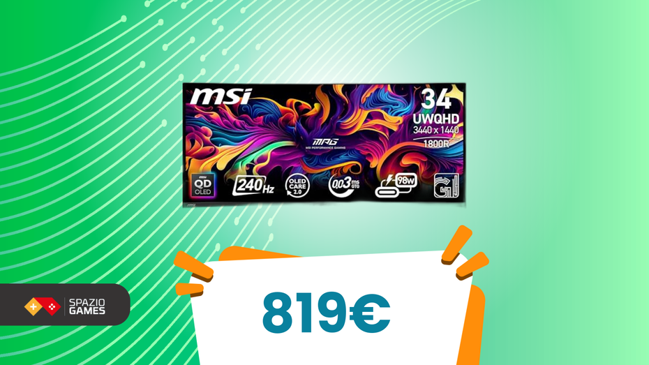 Immagine di Questo monitor incanta gli occhi e oggi costa meno di quanto pensi