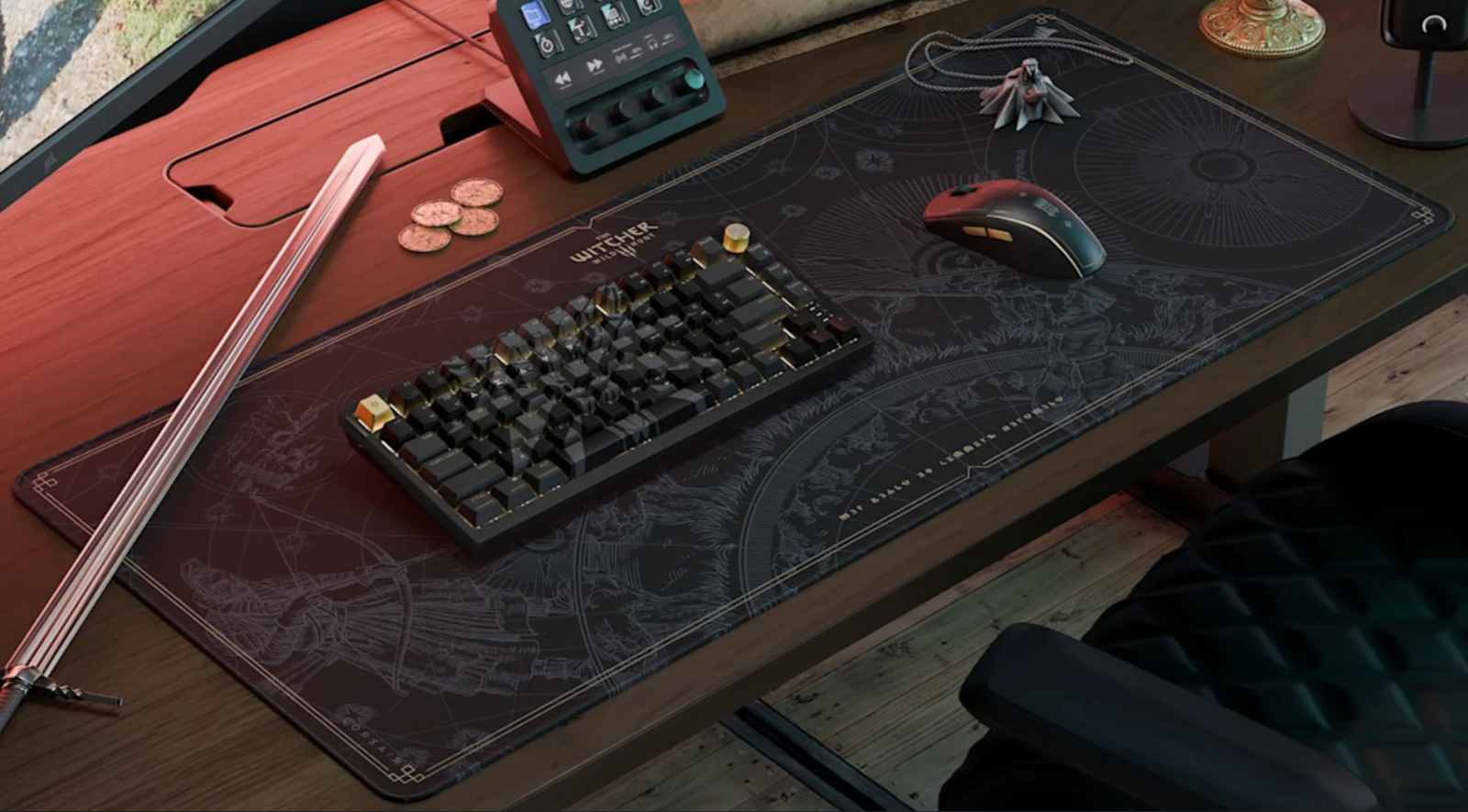 Corsair porta Geralt di Rivia sulla tua scrivania
