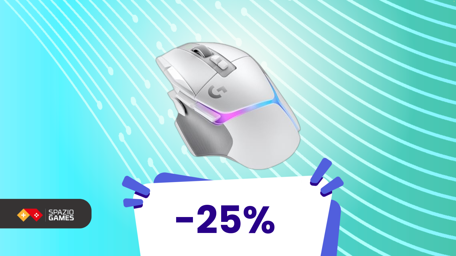 Affare del giorno: questo mouse Logitech bianco tocca il minimo storico