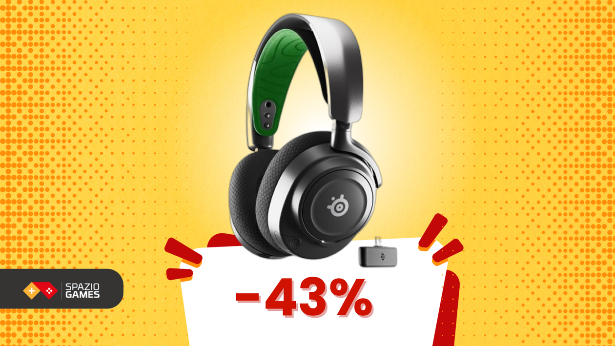 Immagine di Gamer, è il vostro momento: cuffie da sogno a -43%