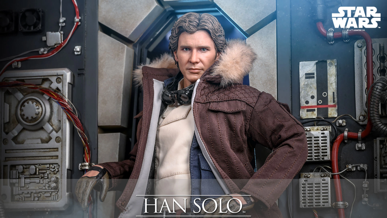 Han Solo conquista di nuovo la galassia con la nuova action doll di Hot Toys