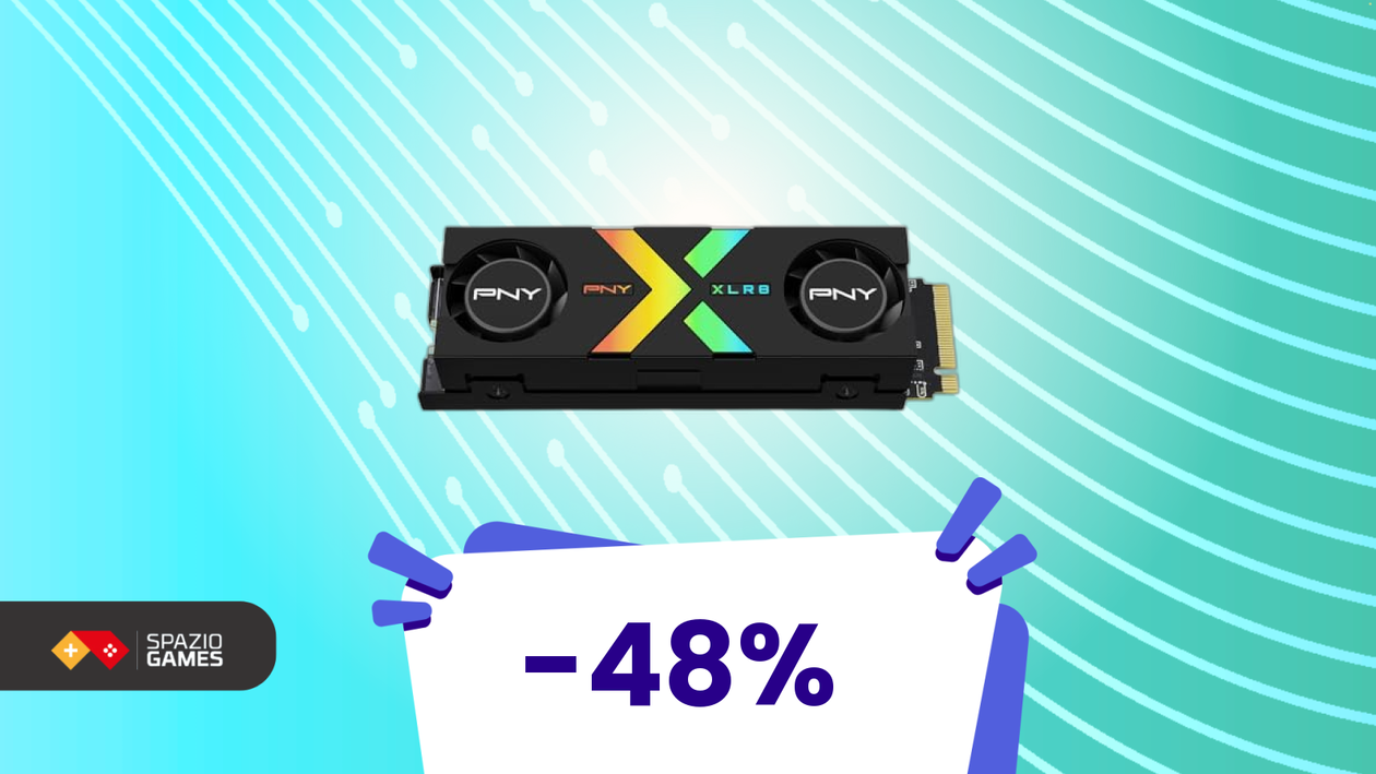 Immagine di Un SSD che merita davvero l’etichetta "da gaming", oggi a -47%