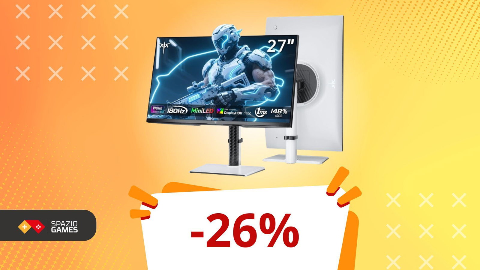 Questo monitor HDR1400 è di nuovo in sconto e il prezzo è ai minimi storici
