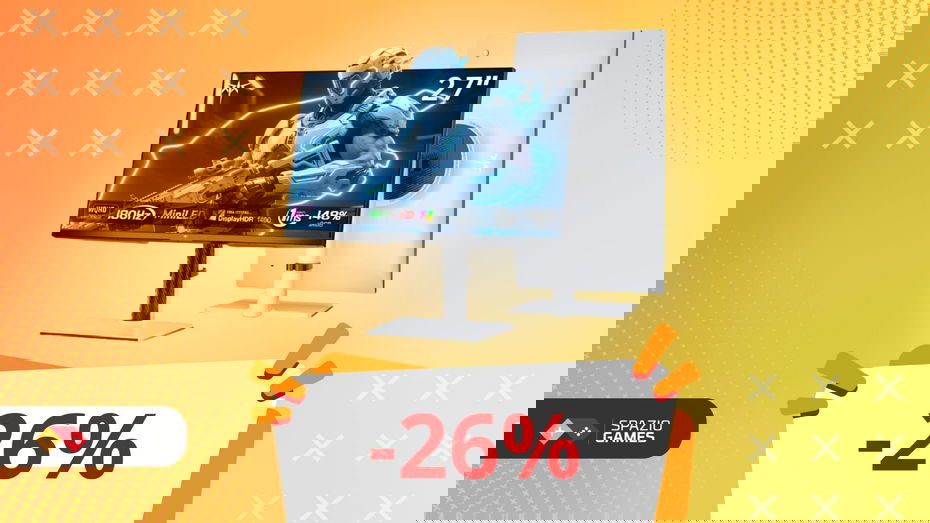 Immagine di Questo monitor HDR1400 è di nuovo in sconto e il prezzo è ai minimi storici