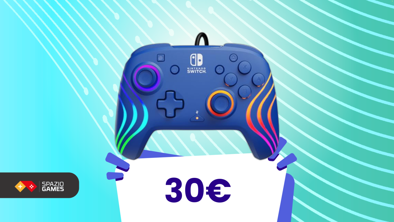Immagine di Tra le offerte Nintendo, questo controller si distingue per stile e sconto