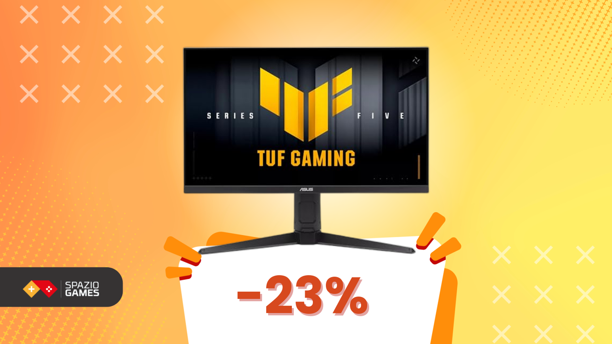 Immagine di 240 Hz a meno di 170€: l’Asus TUF perfetto per chi vuole solo velocità