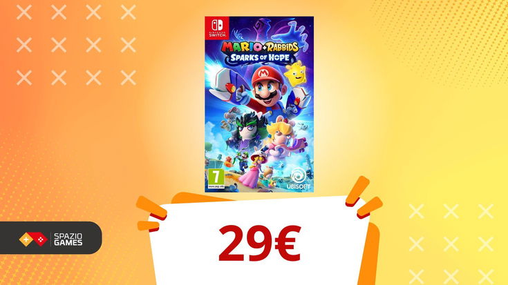 A meno di 30€, Mario + Rabbids Sparks of Hope va preso su Switch