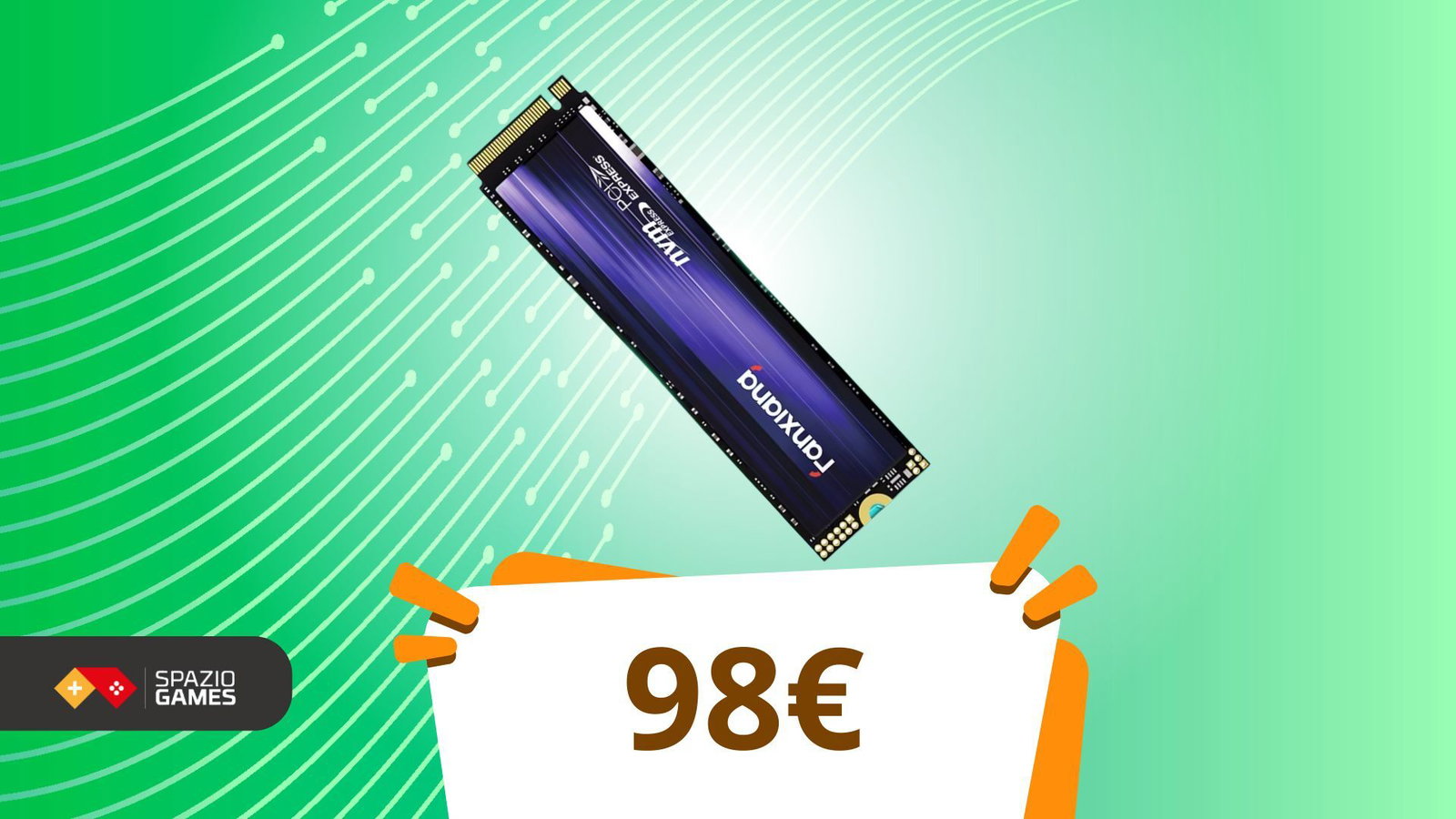SSD da 2TB velocissimo a un prezzo che fa tremare i big