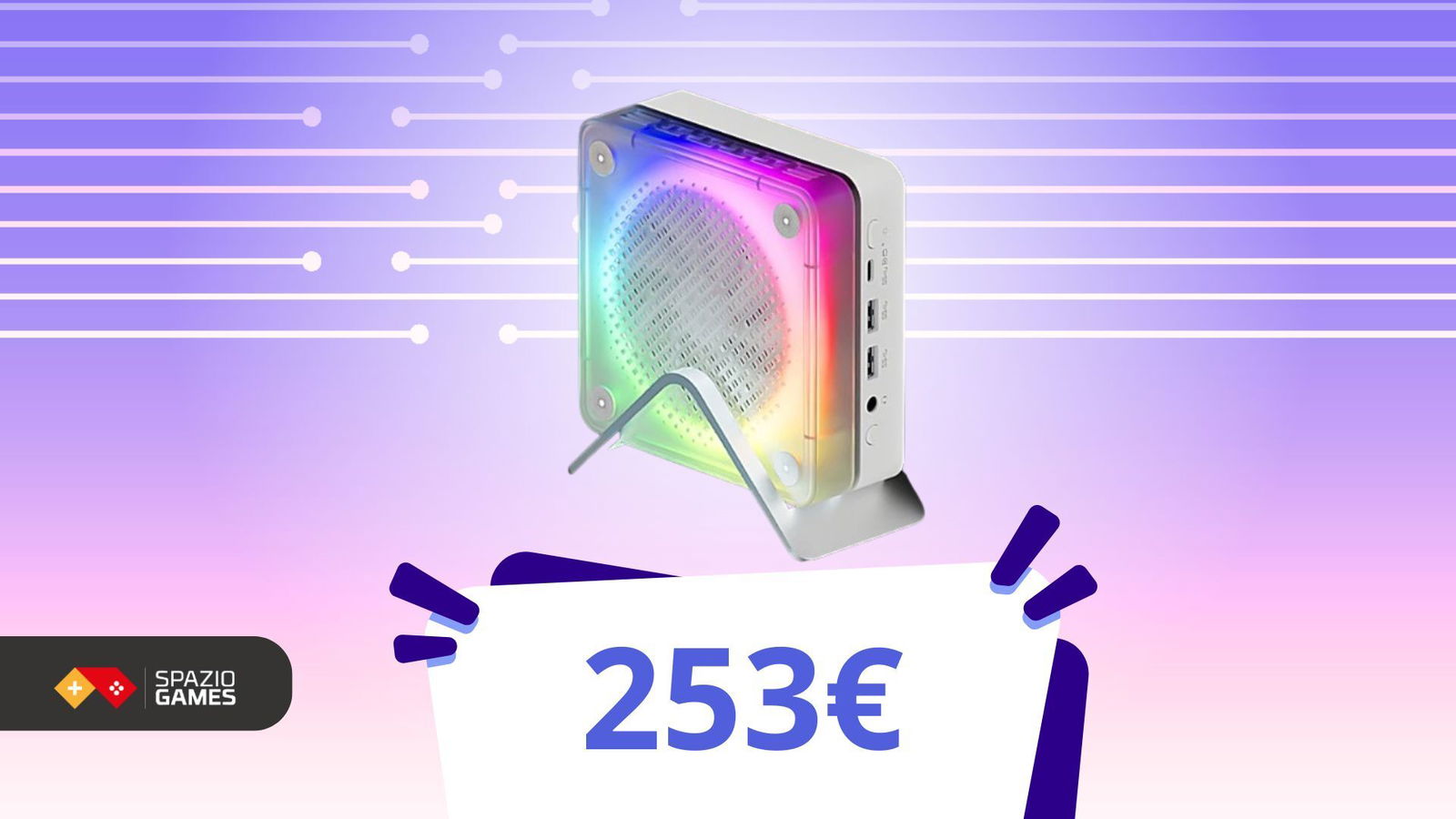 Questo mini PC da 253€ ha una CPU migliore di quanto immagini