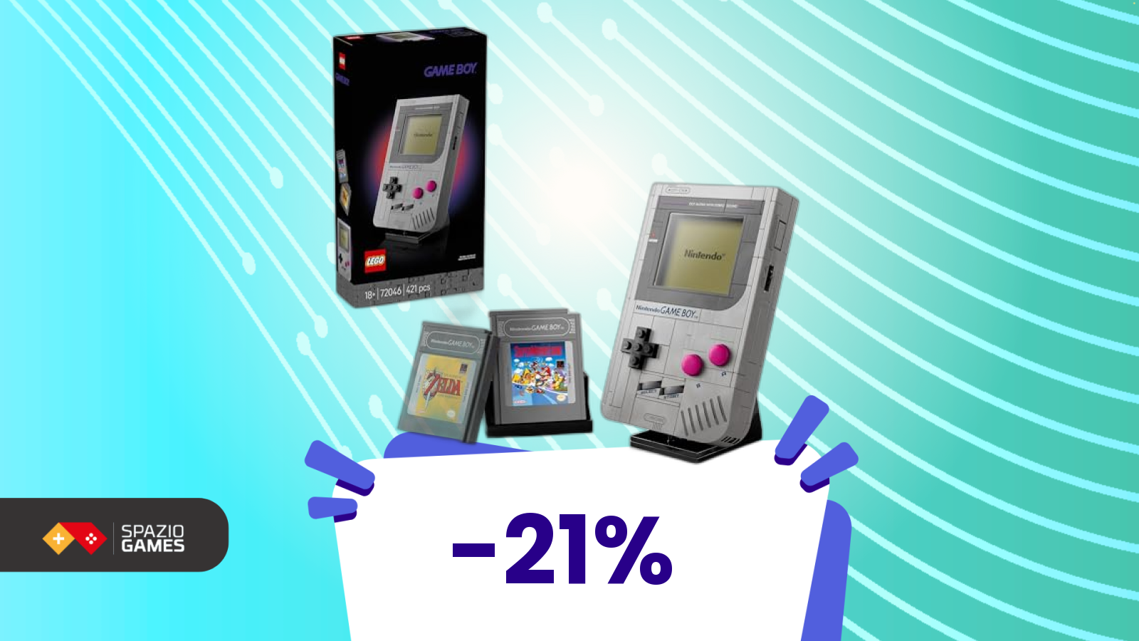 Nostalgia anni 90? Il LEGO Game Boy ora è più conveniente che mai