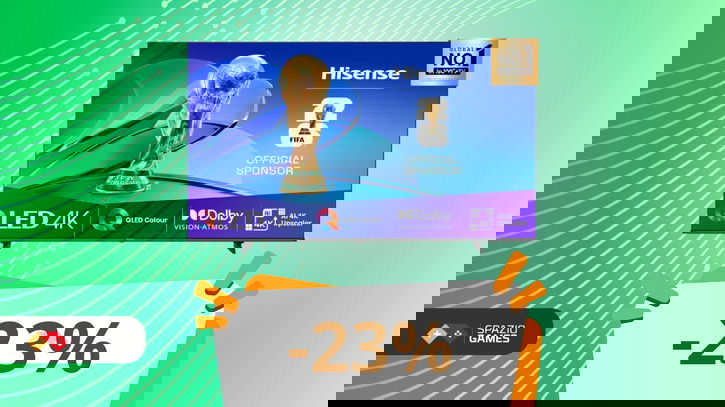 Immagine di Hisense 58": la TV perfetta tra 55" e 65" al miglior prezzo Amazon