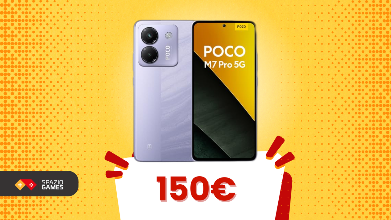 Immagine di Il prezzo anticipa il nome: POCO M7 Pro ormai sotto i 150€