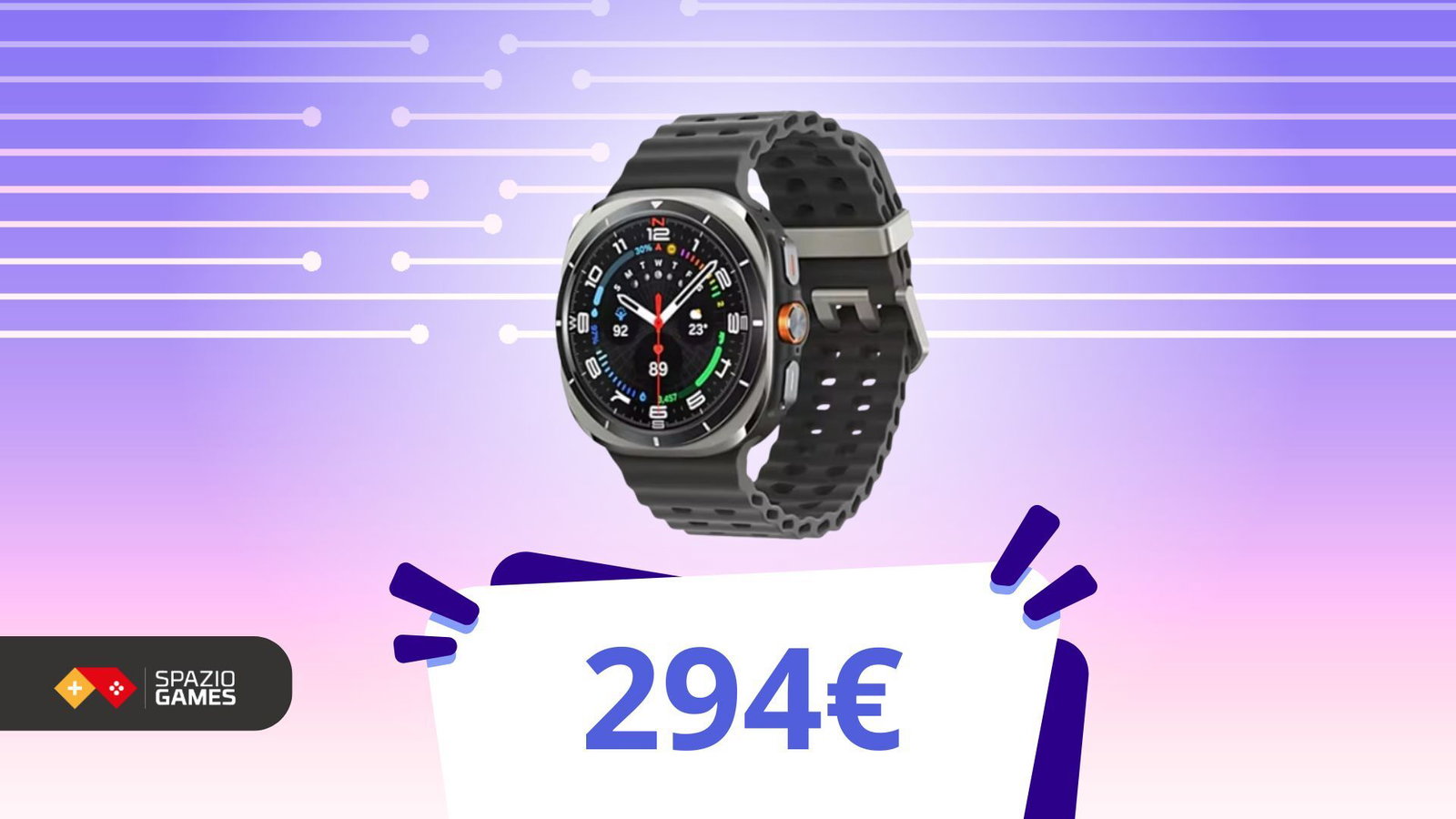 Il meglio degli smartwatch Samsung a prezzo low cost: 294€ su AliExpress