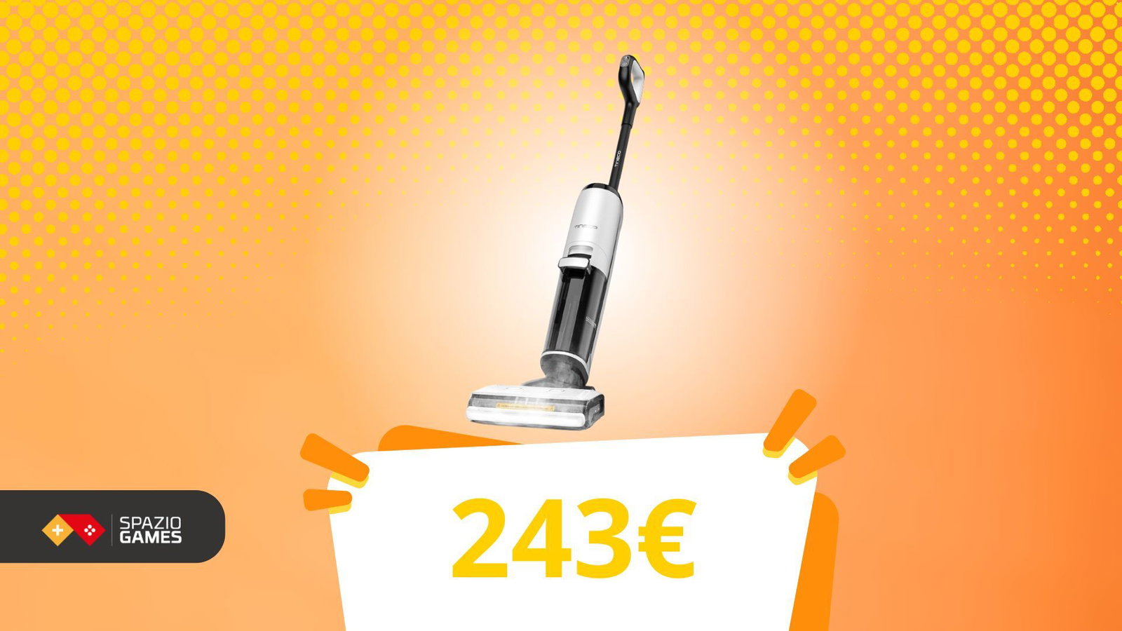 Lavapavimenti Tineco a 243€: da un’altra parte sarebbe fantascienza, affrettati