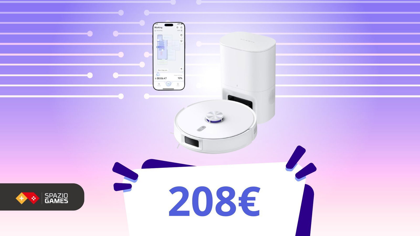Se il prezzo ti fermava, il robot NARWAL a 208€ ti farà cambiare idea