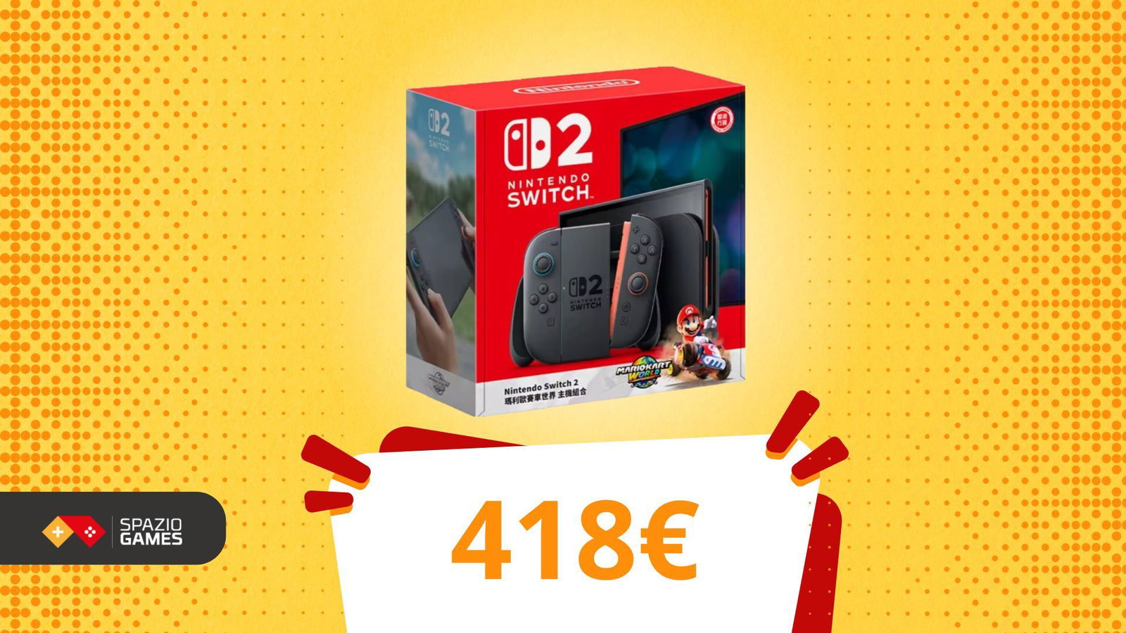 Salta nel Natale con Nintendo Switch 2: Mario Kart incluso e prezzo mai visto!