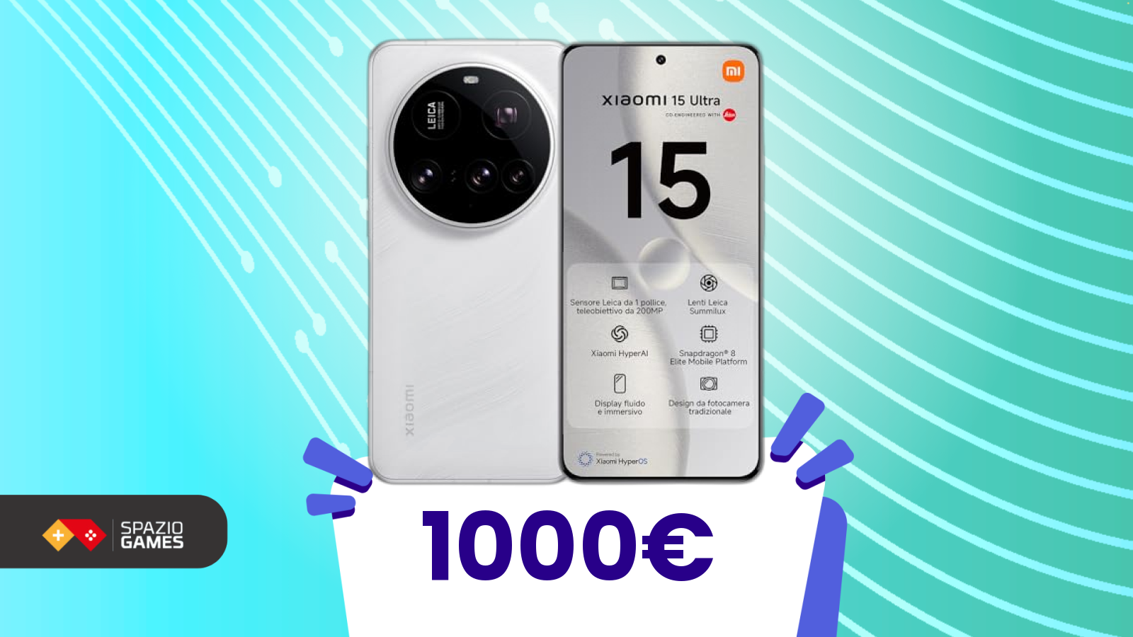 Amazon sconta Xiaomi 15 Ultra sotto i 1000€, ma senza kit fotografico