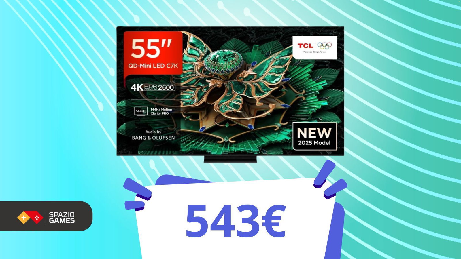 Questa TV TCL raggiunge un nuovo minimo storico. Sconto oltre ogni record