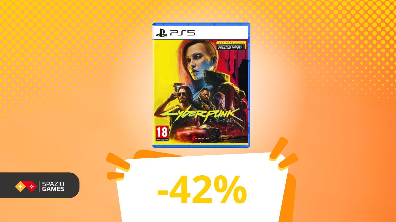 Cyberpunk 2077 Ultimate (-42%): l’occasione perfetta per iniziare