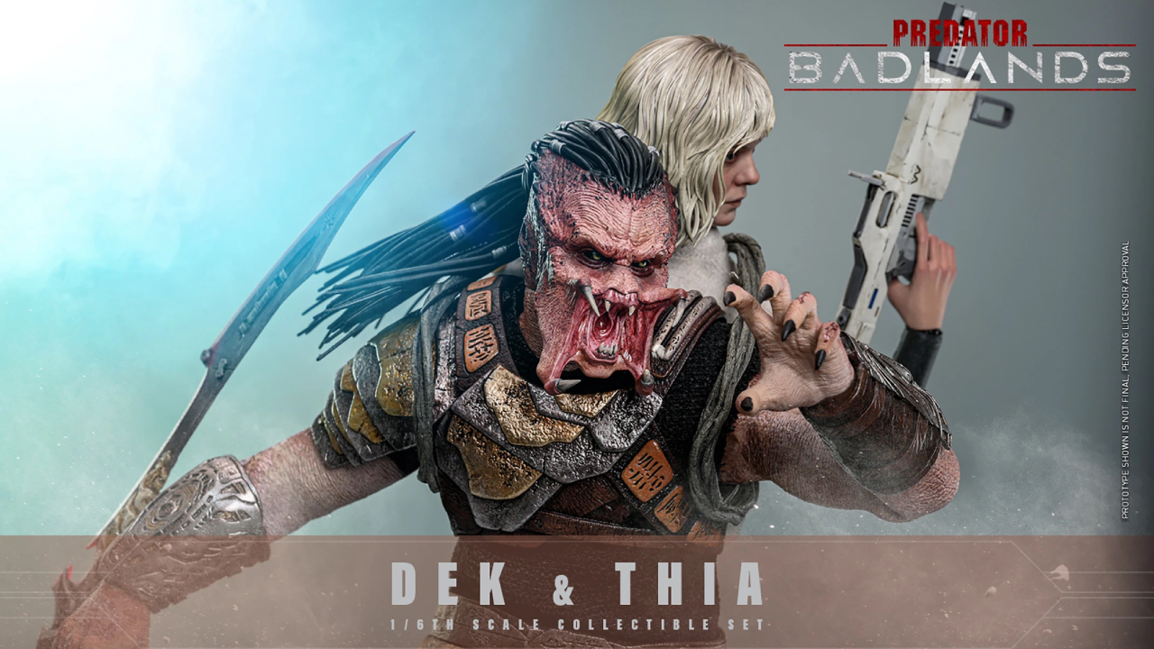 Predator Badlands: Dek e Thia emergono in un set 1/6 dal carisma leggendario