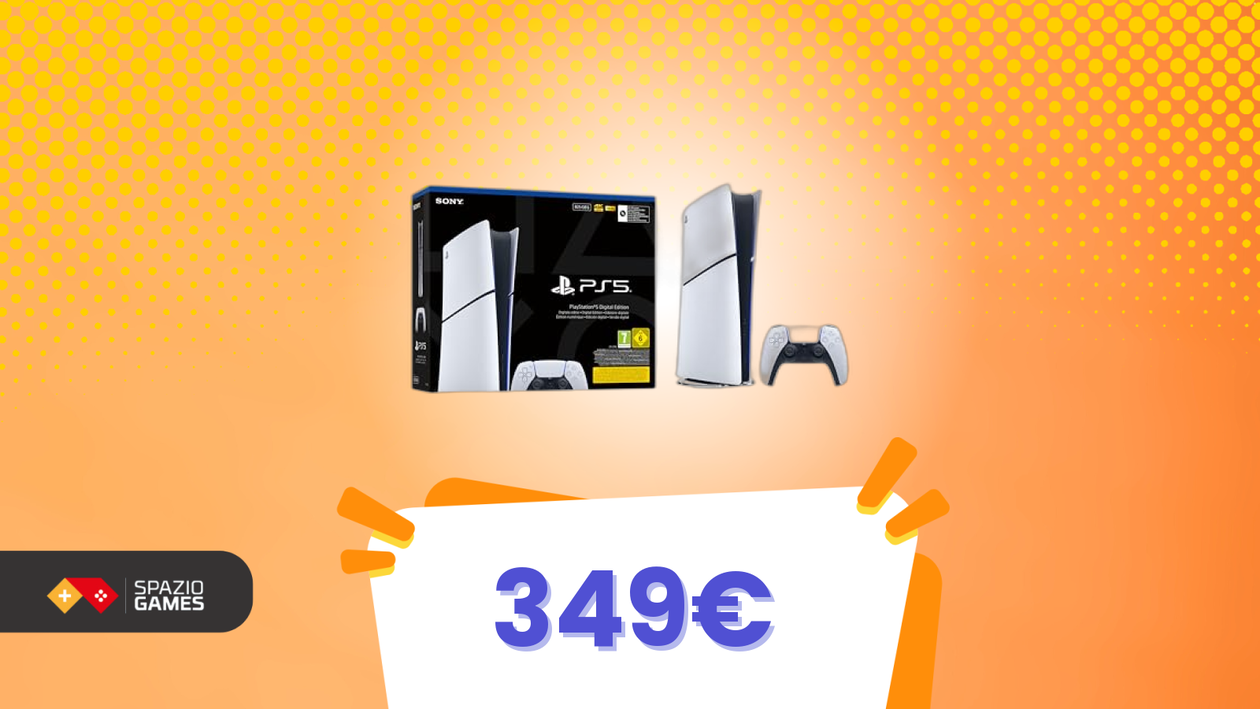Immagine di Mai visto un prezzo così basso per la PlayStation 5 digital! Su Amazon 150€ di sconto