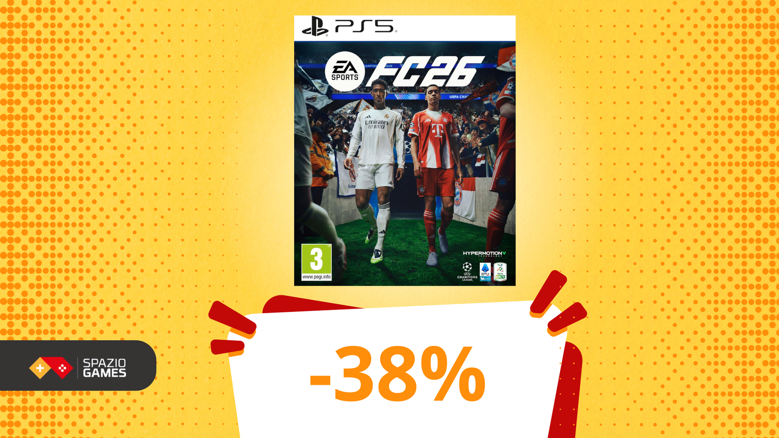 EA SPORTS FC 26 per PS5, CHE PREZZO! Su Amazon risparmi il 38%!