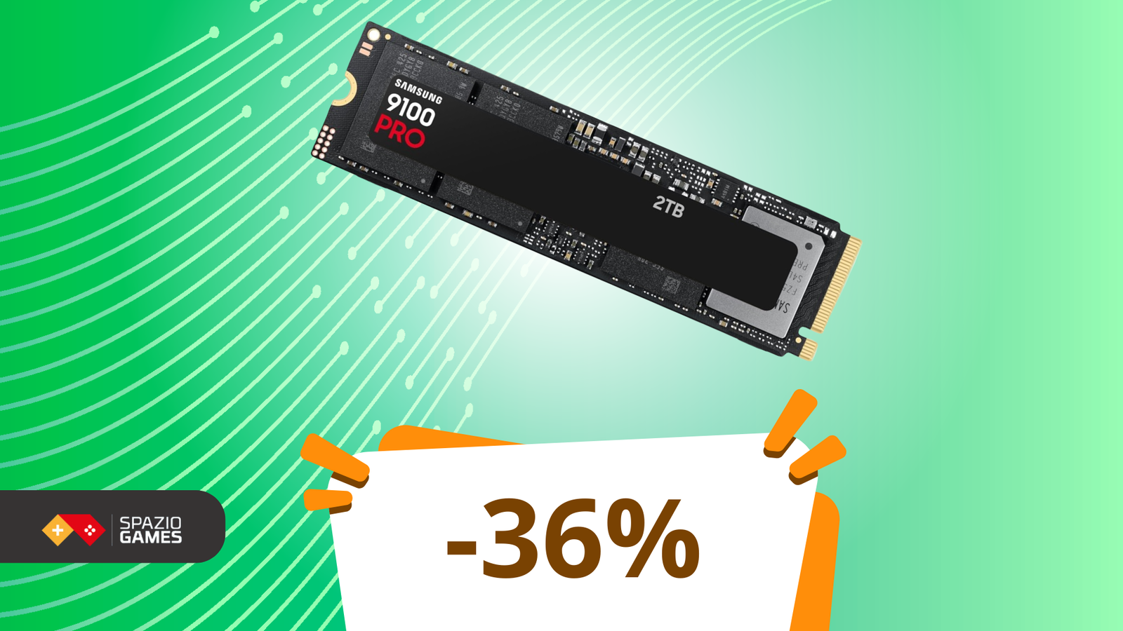 Super sconto del 36% sul questo SSD Samsung da 2TB, perfetto per PS5!