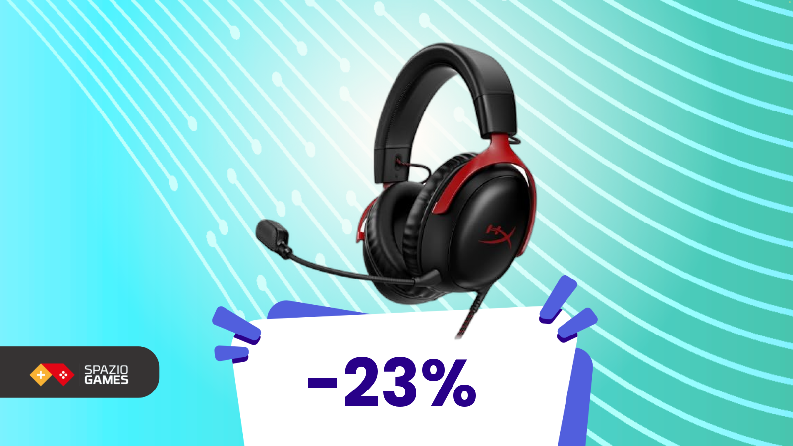 HyperX Cloud III, cuffie gaming TOP a un prezzo ridicolo! Solo 46€