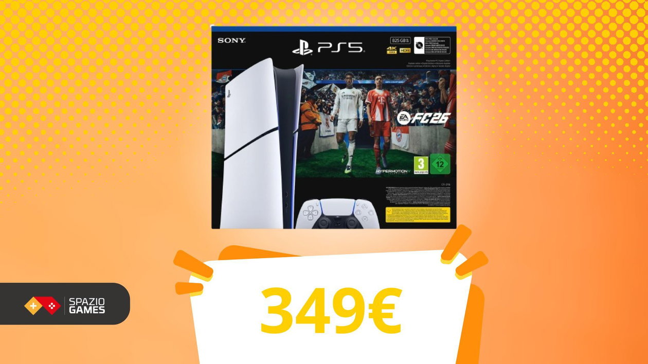Immagine di PS5 + FC 26 a 349€: MediaWorld lancia la bomba del Black Friday