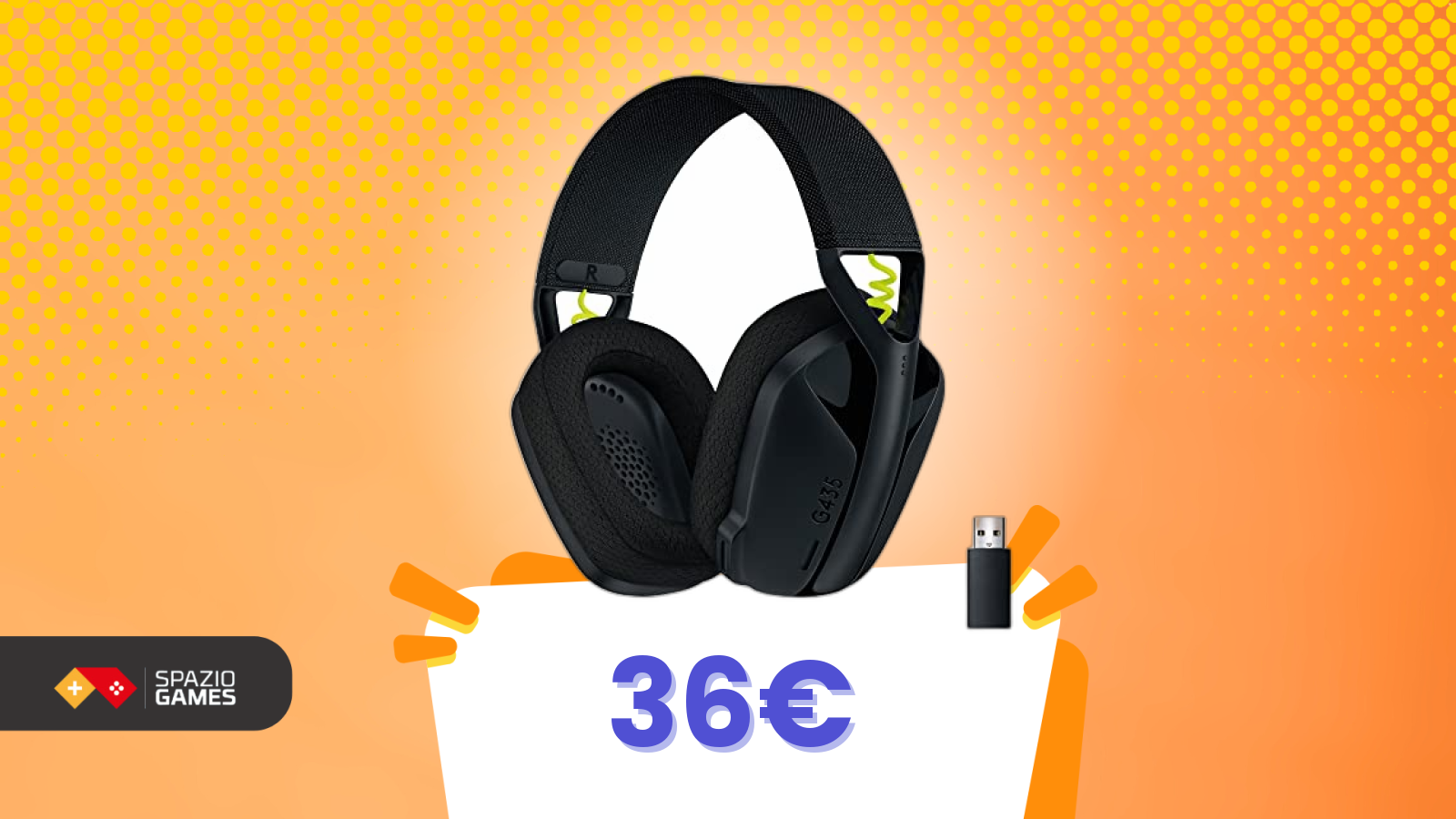 Cuffie leggerissime a 36€: le LogitechG435 sono un affare!