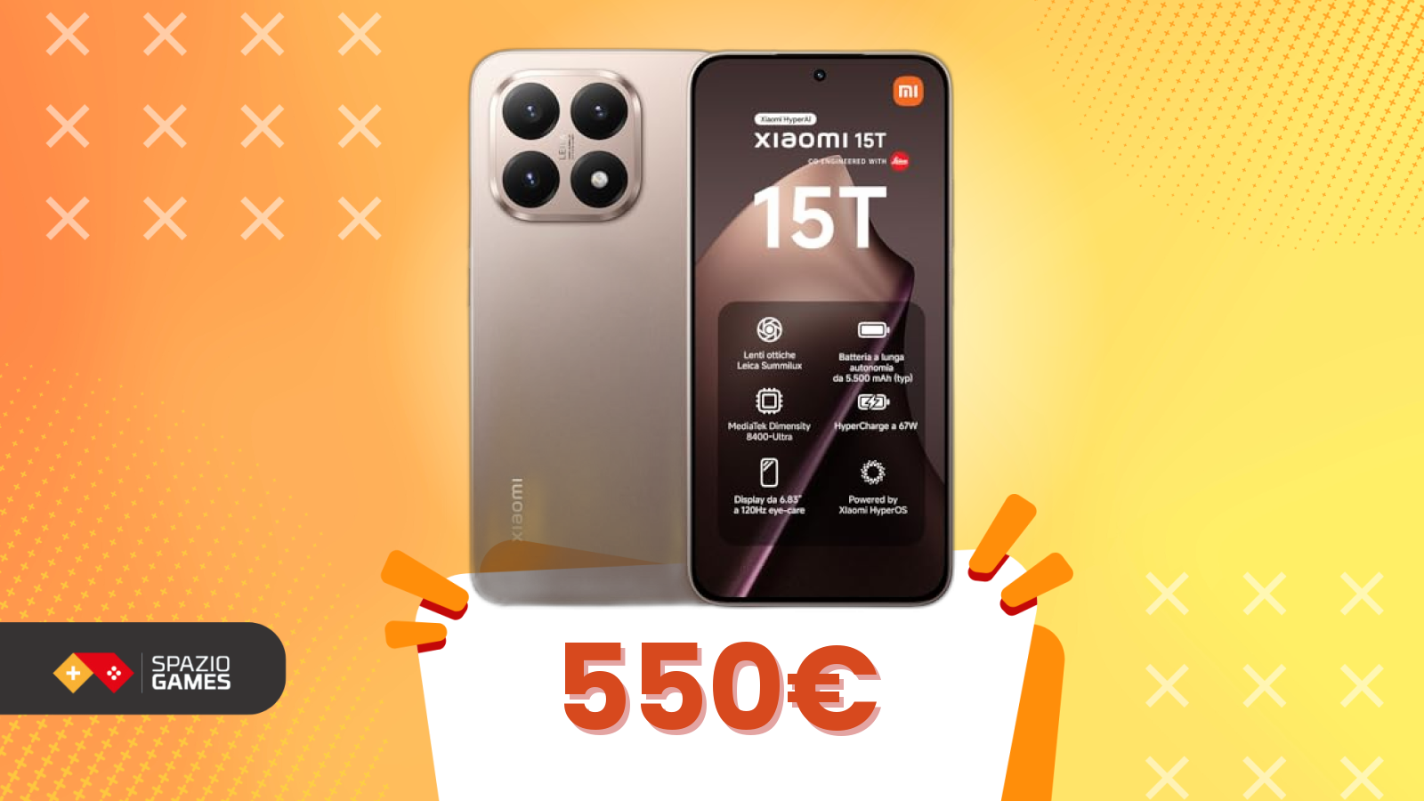 Un TOP di gamma spendendo poco? XIAOMI 15T oggi a soli 550€ su Amazon