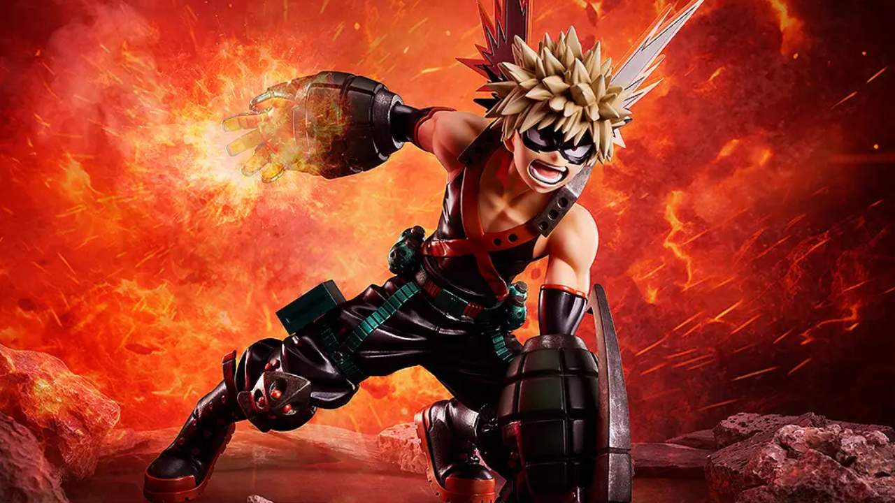 Bakugo Metallic Ver.: la statua esplosiva firmata Good Smile Company