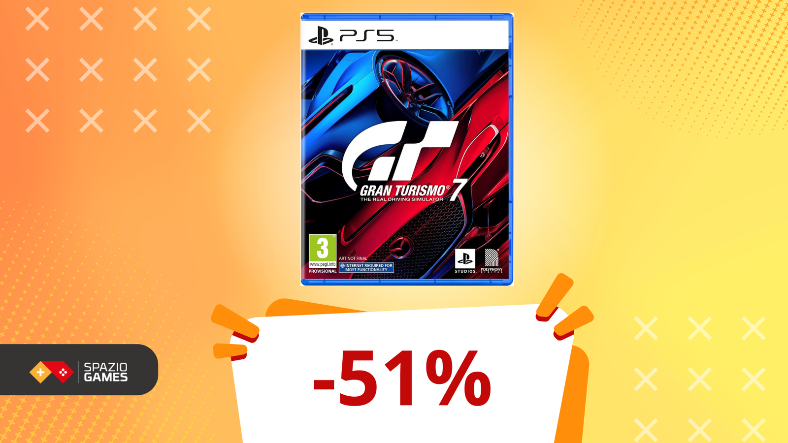 Gran Turismo 7: il racing definitivo ora in MEGA SCONTO! (-51%)