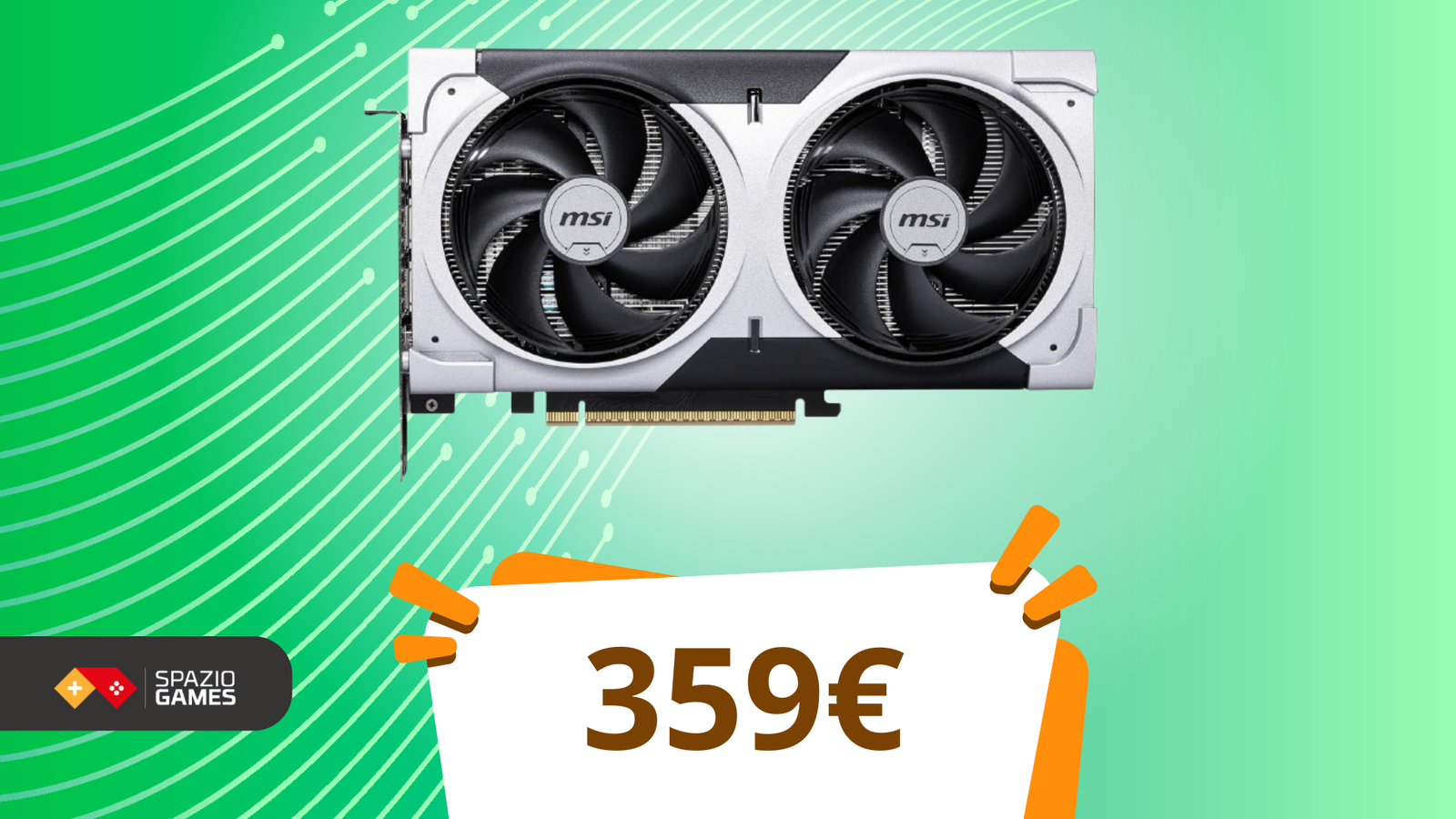 Upgrade facile: MSI RTX 5060 Ti ora super scontata a SOLI 359€!