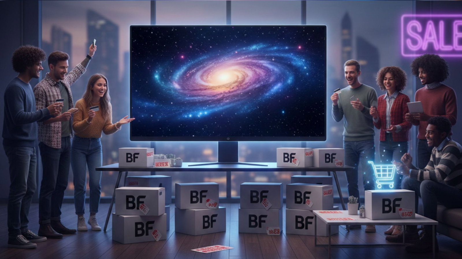 Quel giorno è arrivato! Monitor OLED per tutti grazie ai prezzi del Black Friday