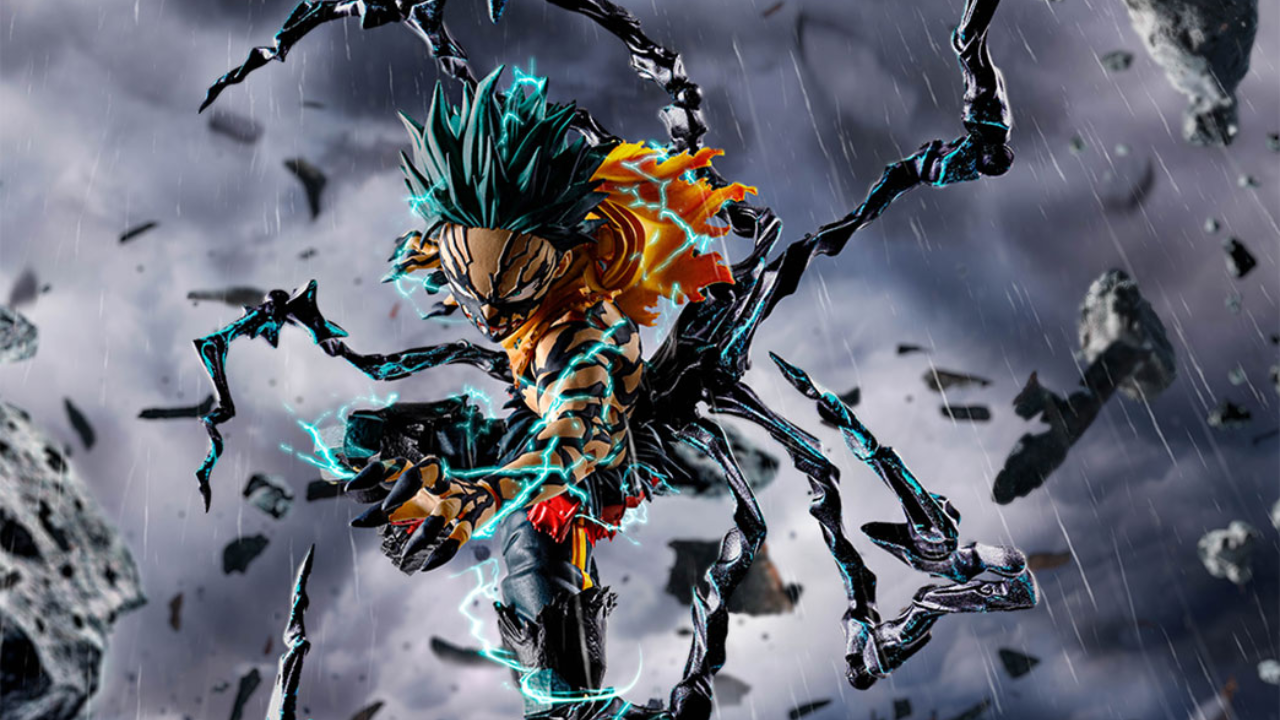 My Hero Academia: Deku sprigiona il Blackwhip nella nuova SH Figuarts di Bandai