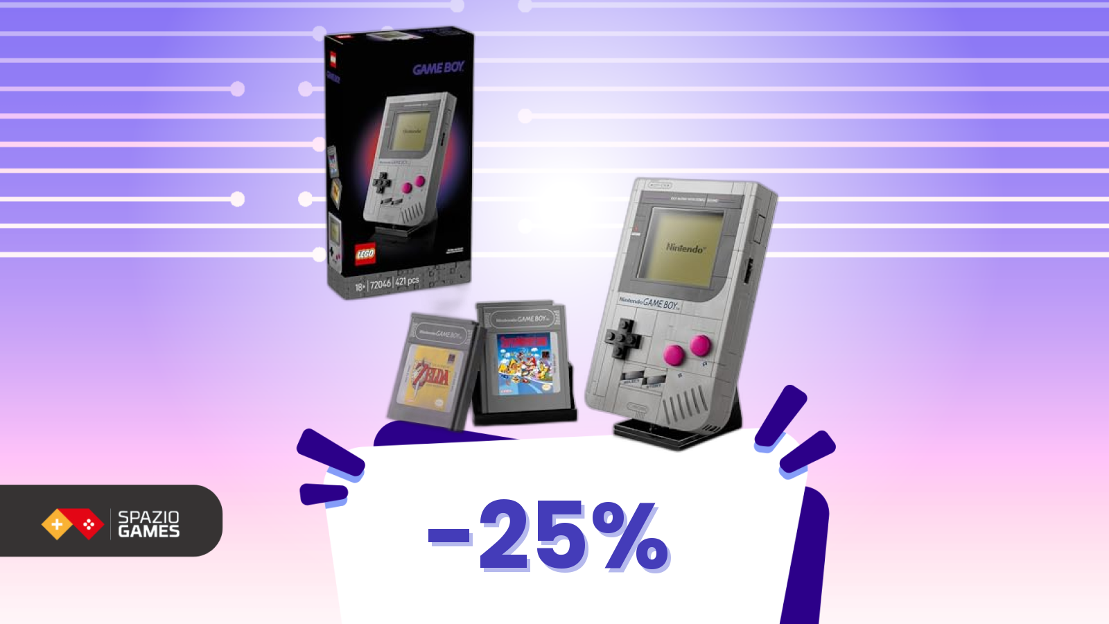 Se ami i videogiochi, questo LEGO è un must-have, ed è in super offerta