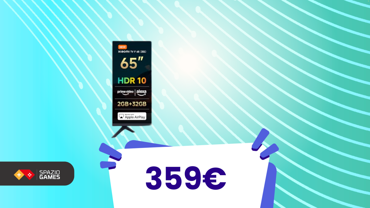 Immagine di Se cercate un televisore ottimo a un prezzo bassissimo non perdetevi questa offerta! Solo 359€ per il Black Friday