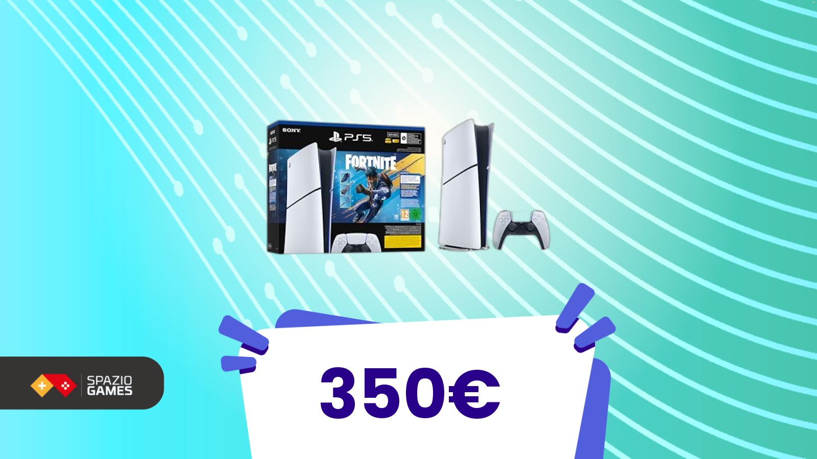 È il momento di acquistare PS5? La digitale edition in bundle Fortnite scontata del 30% su Amazon!