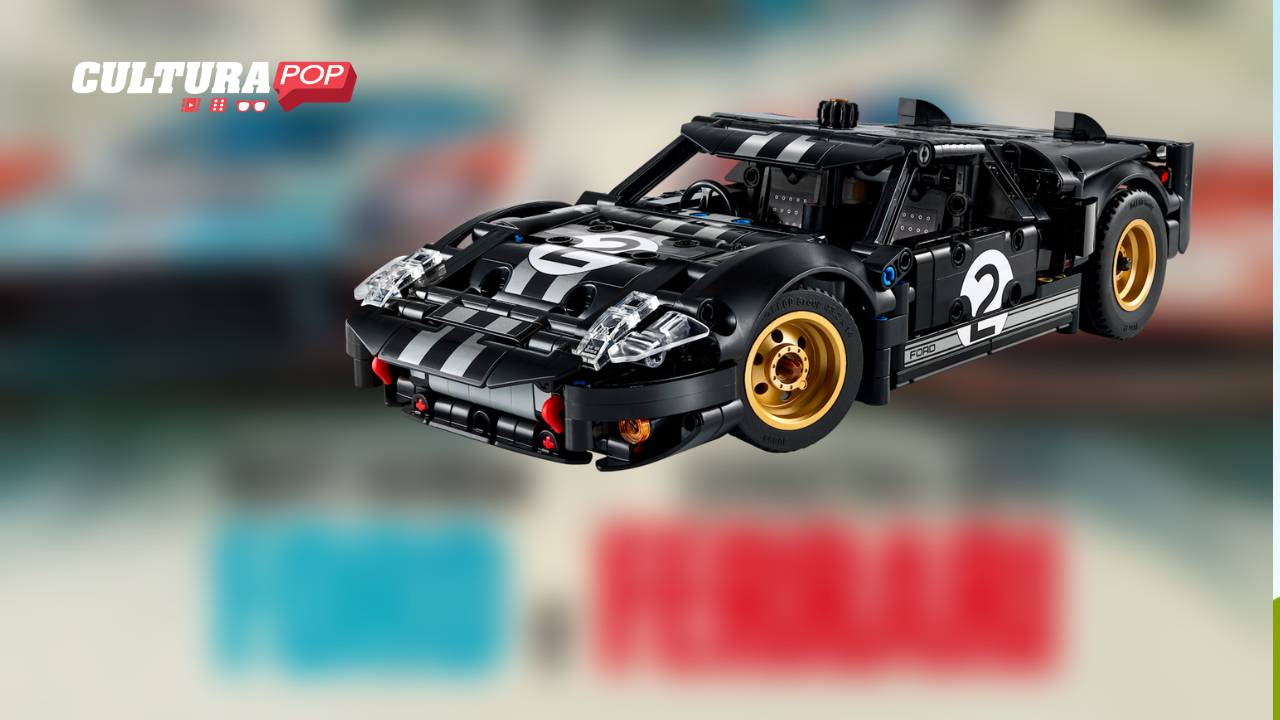 Ford GT40: omaggio di LEGO e Mattel al triplo podio a LeMans