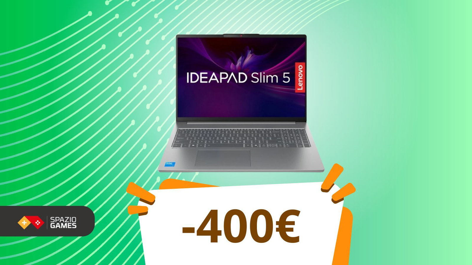 400€ spariti dal prezzo di questo Lenovo, solo per chi è veloce