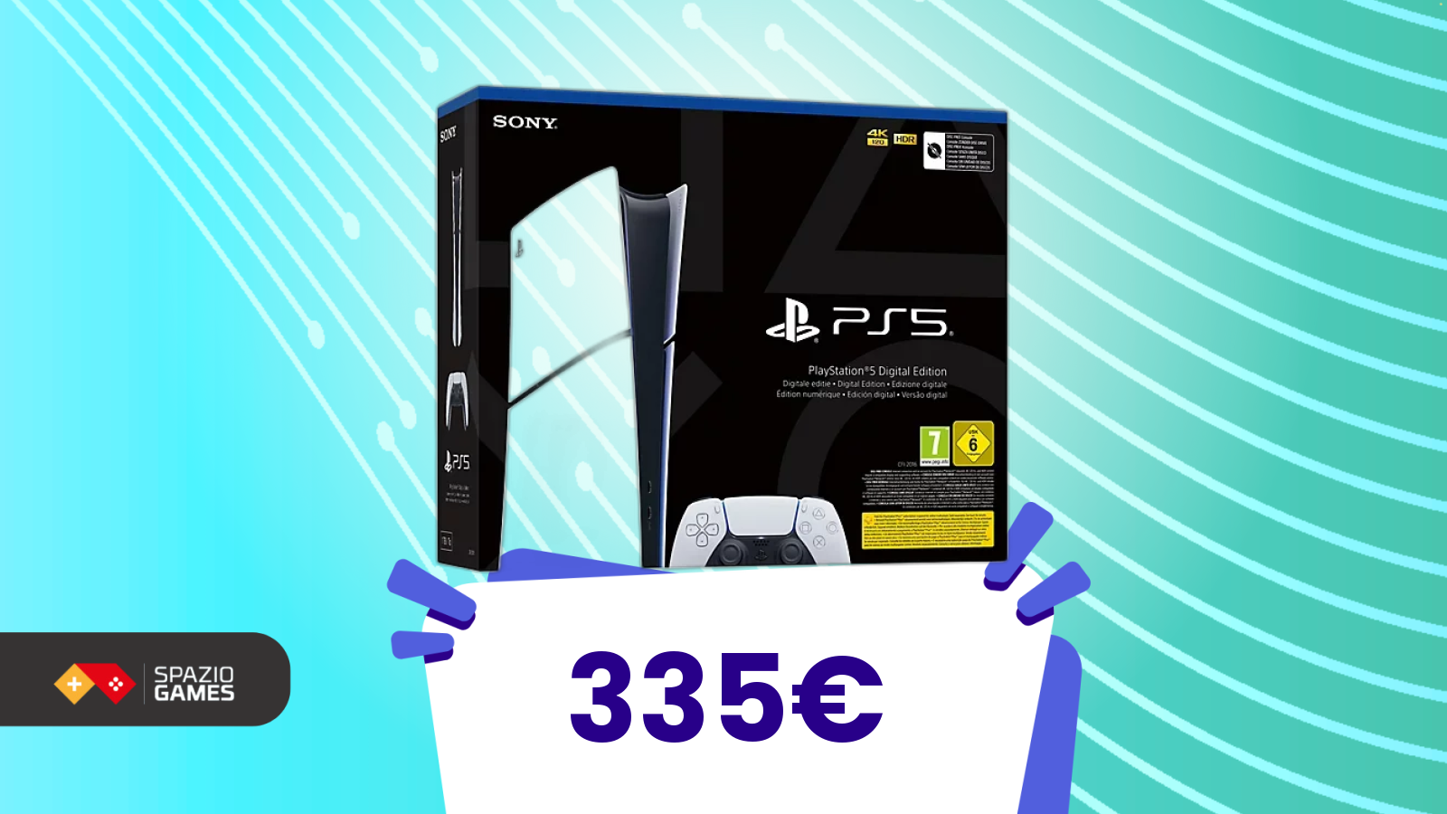 PS5 a 335€: il prezzo shock che rilancia la console