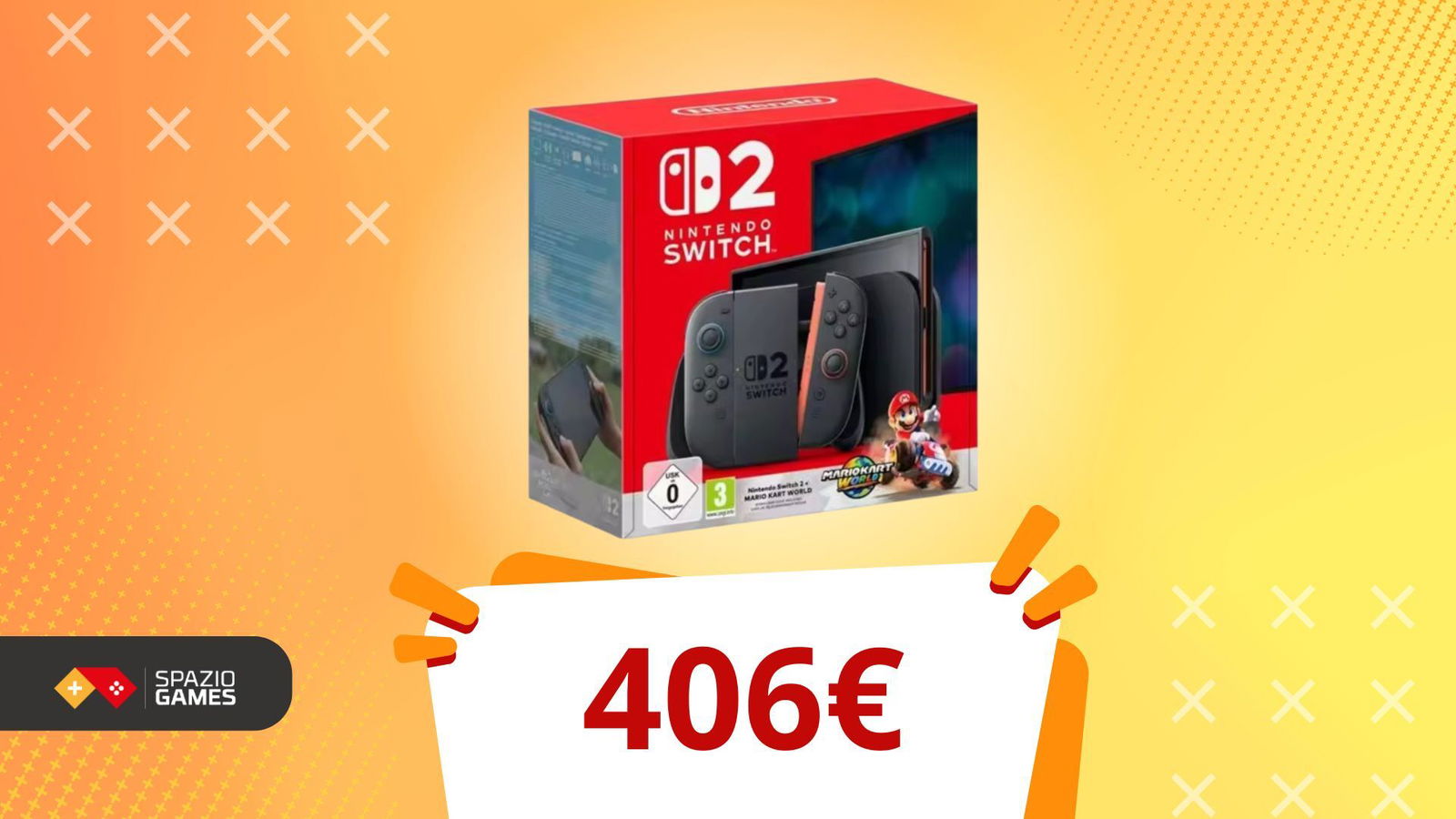 Aliexpress fa di nuovo felice il gamers Switch 2 + Mario Kart a 406€