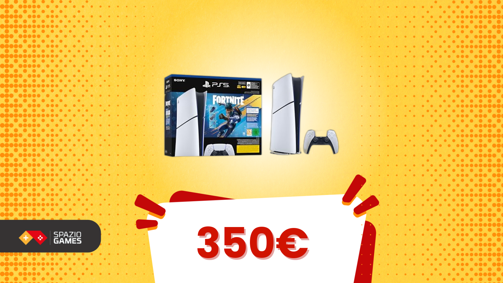 Fortnite incluso: afferra la PS5 a meno di 350€ questo Cyber Monday