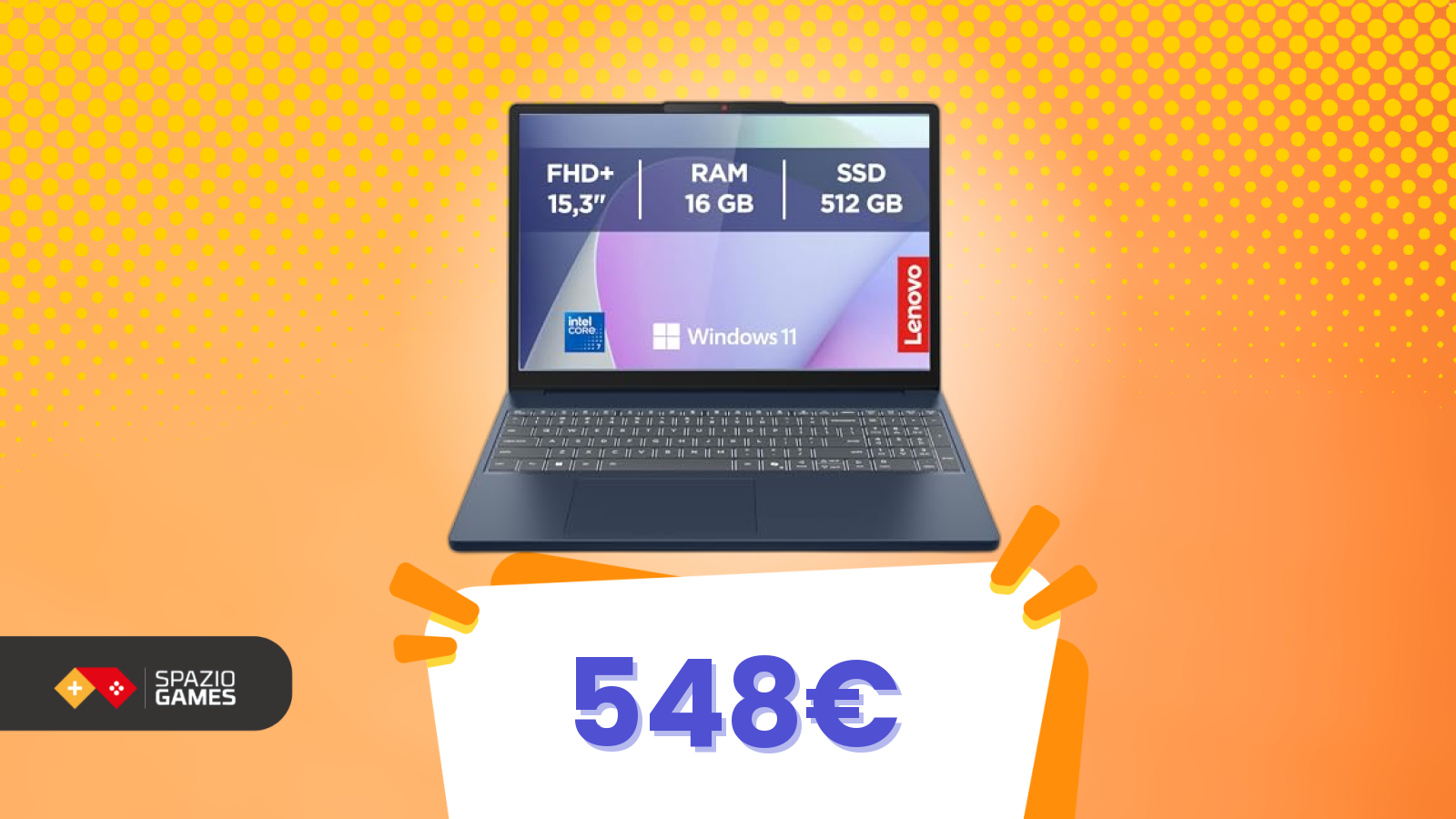 Portalo ovunque, sfruttalo sempre: PC Lenovo potente sotto i 550€