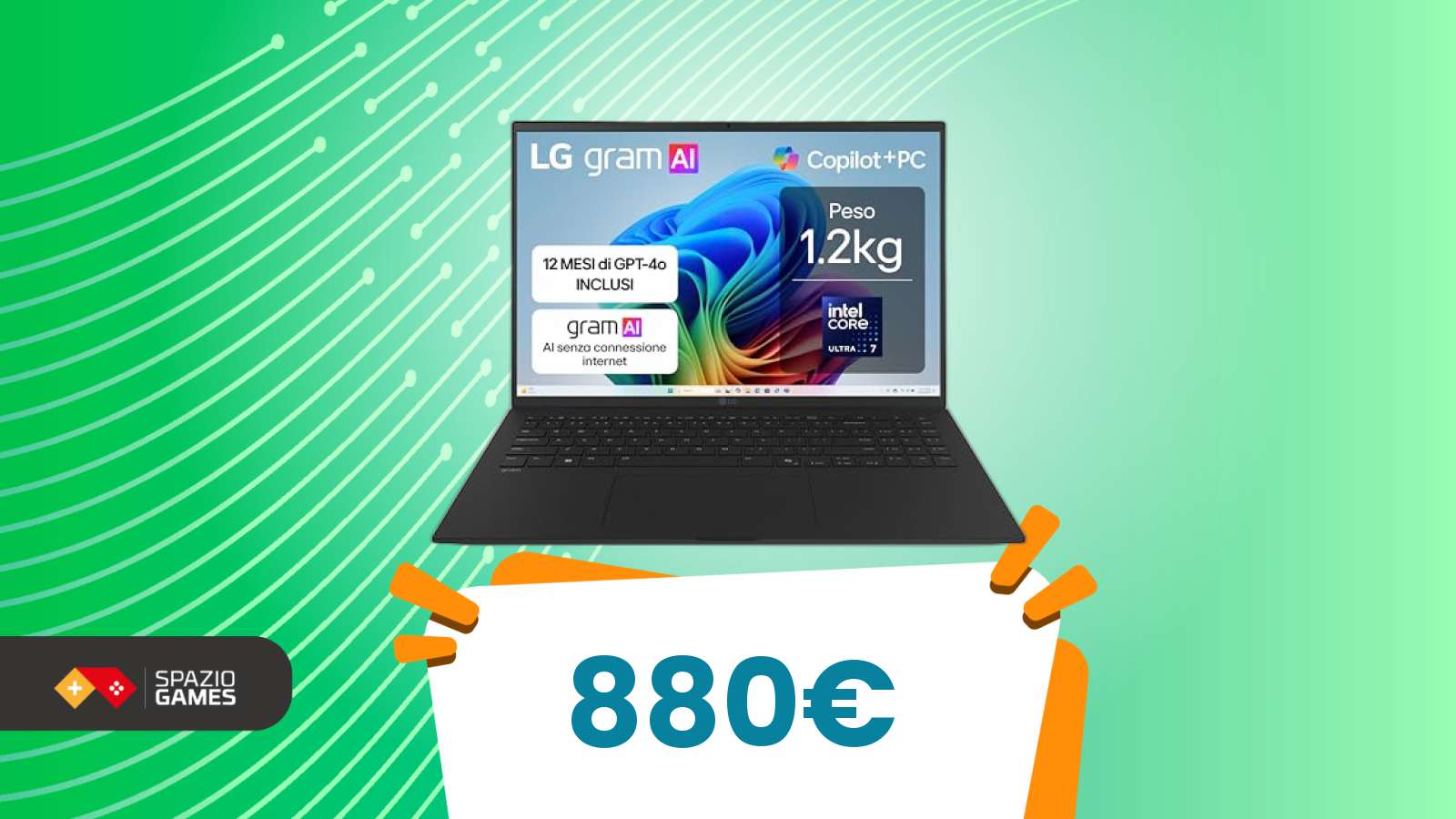 LG Gram + AI offline: potenza e convenienza senza pari al Cyber Monday