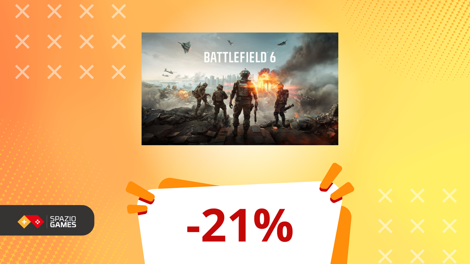 Battlefield 6 cala di prezzo: 21% di SCONTO!