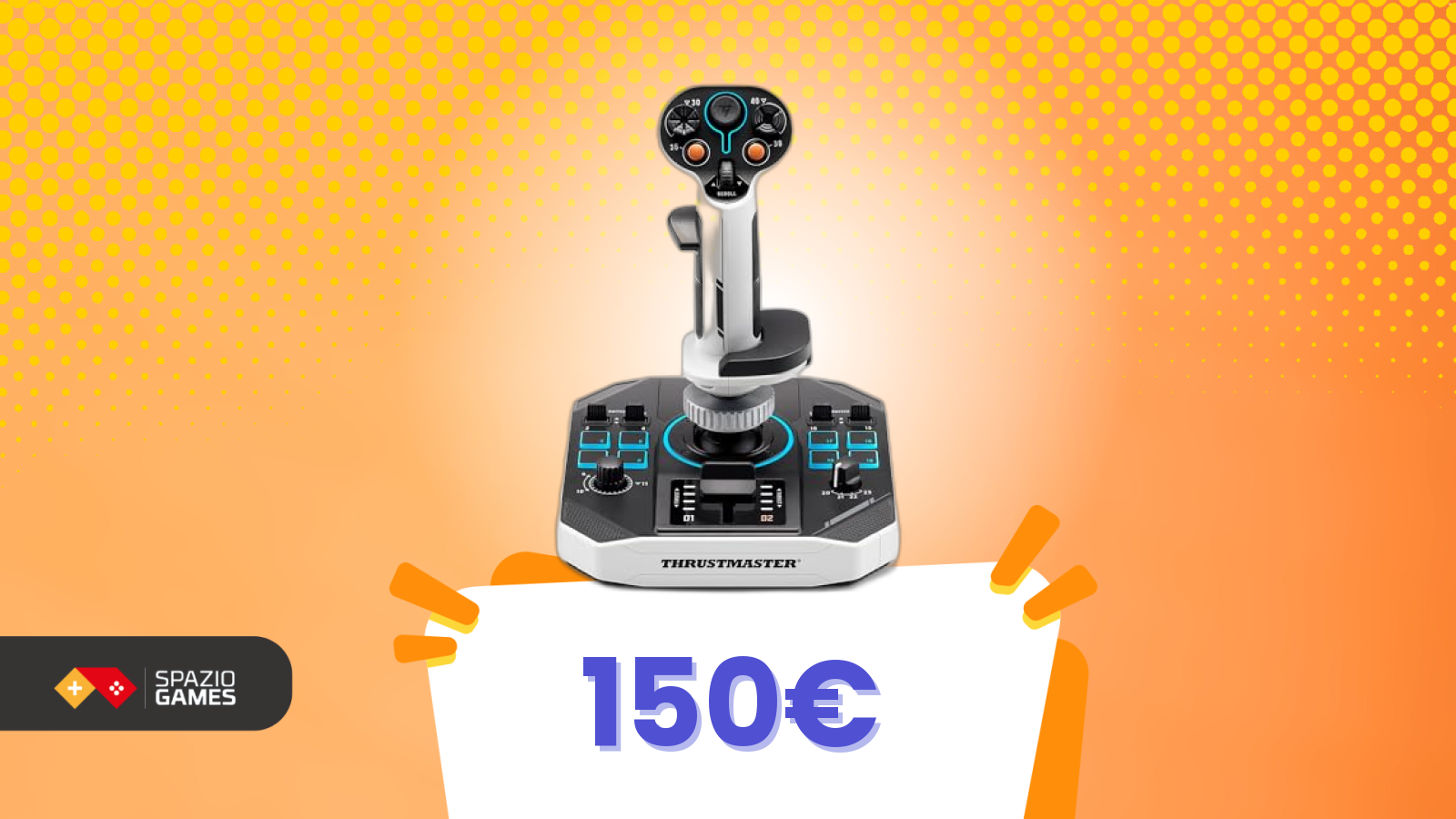 Prendici confidenza e vola: con questo joystick farai faville. Prezzone Cyber Monday!
